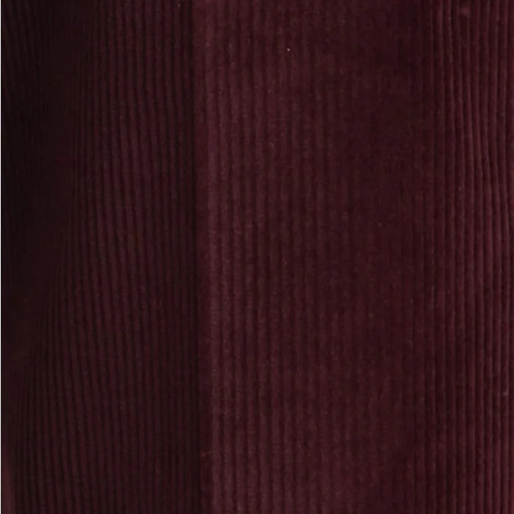 Ted‎ Baker London Rodger Extra Trim Fit Corduroy Pants in Burgundy Size 40R NWT
